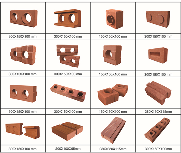 Designs of soil interlocking bricks